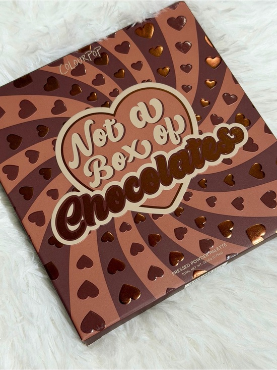 Colourpop Other - NEW ColourPop Not a Box of Chocolates eyeshadow palette neutral browns metallic